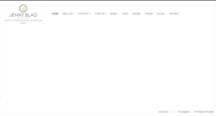 Desktop Screenshot of jennyblad.se